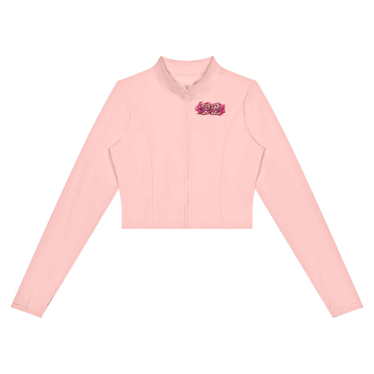 DeLuX Women’s Crop Yoga Sports Jacket