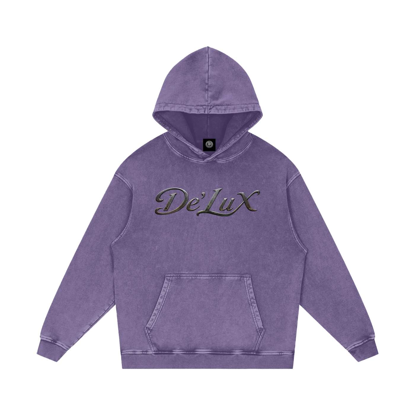 KING Snow Washed Loose Cotton Hoodie