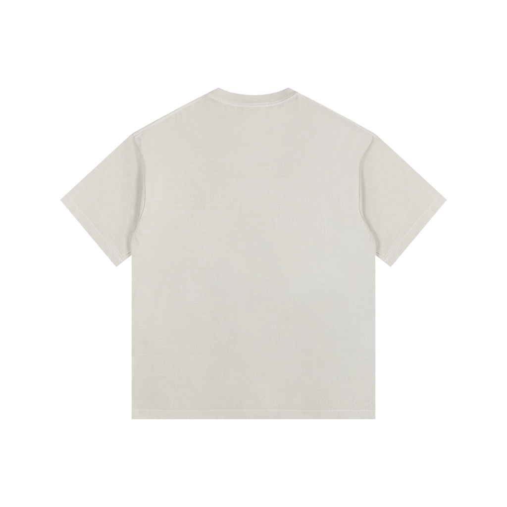 DeLuX Vintage Washed Oversized Cotton T-Shirt