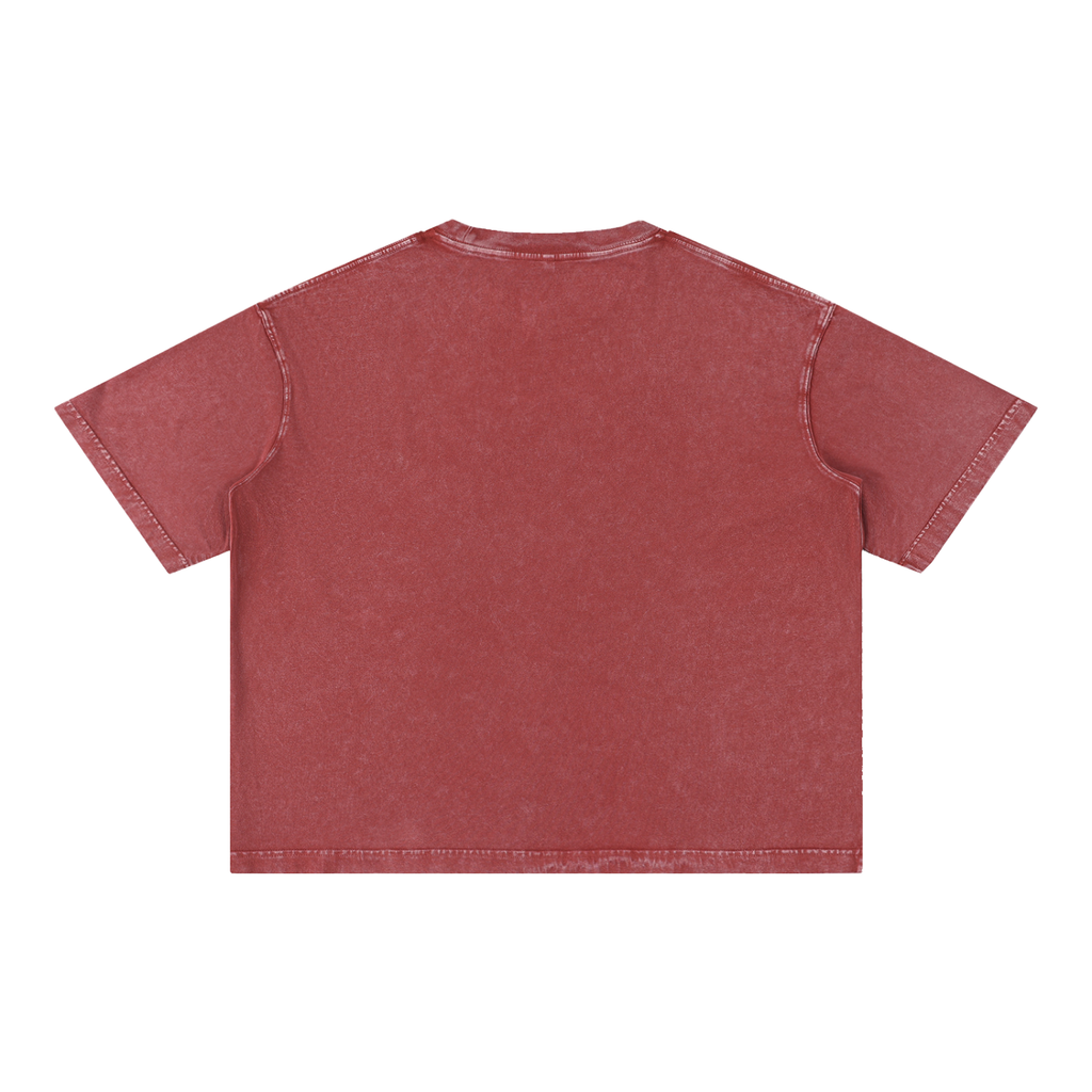 DeLuX Mineral Wash Boxy Cotton T-Shirt