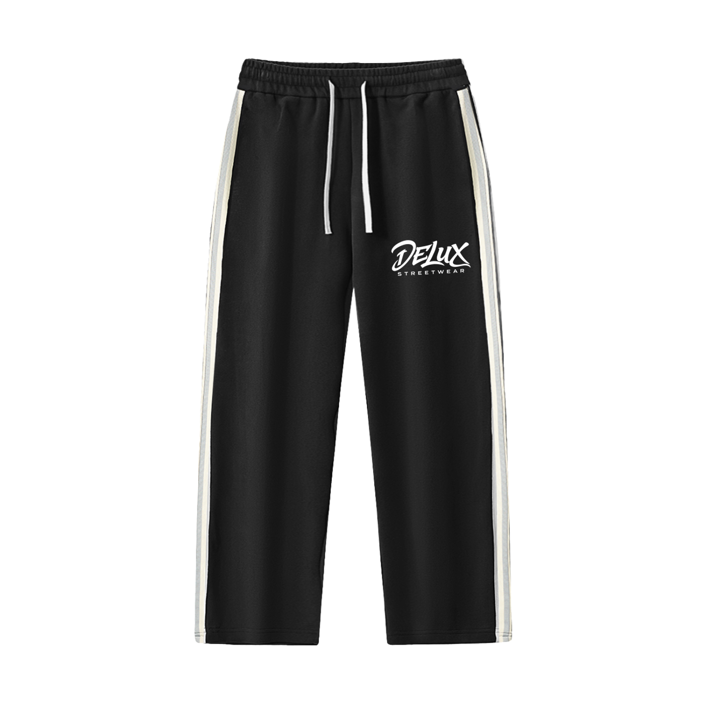DeLuX Side-Stripe Straight-Leg  Pants