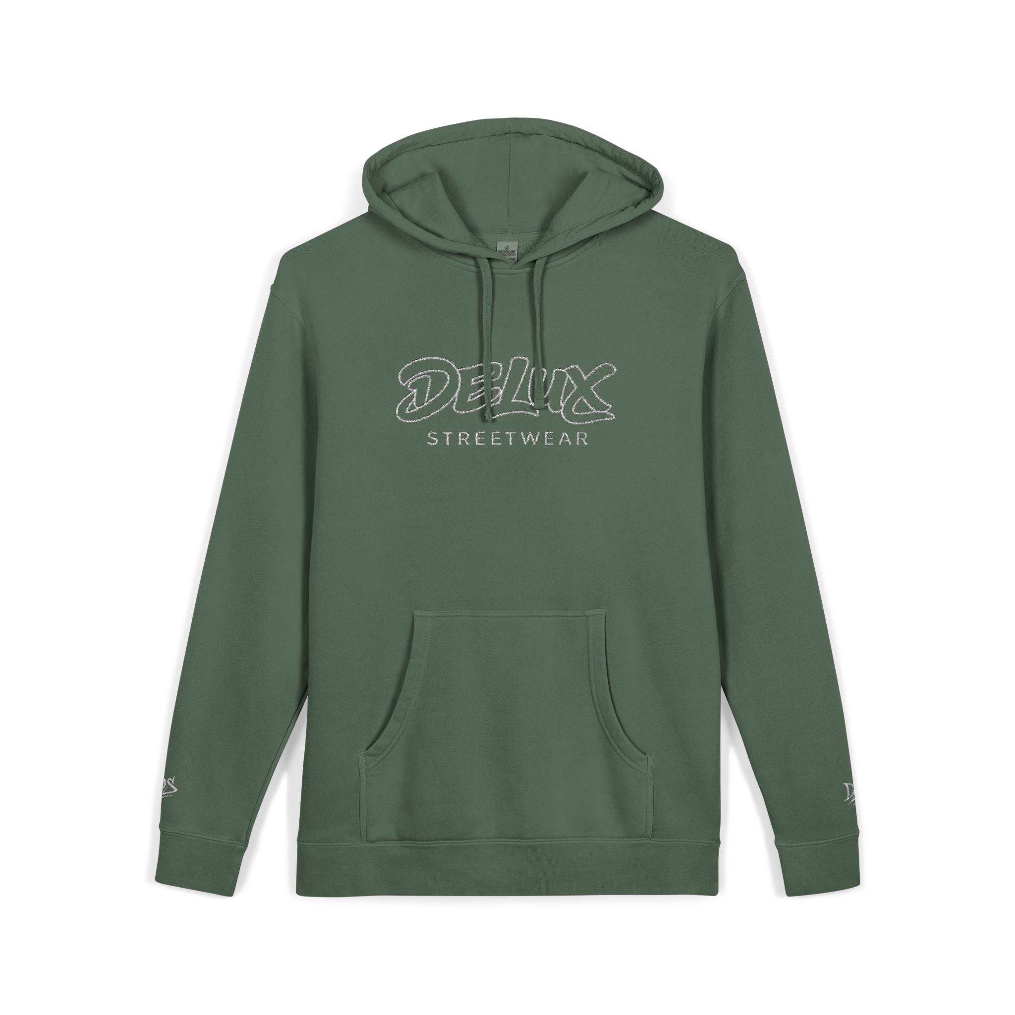 Vintage Green ‘Delux’ Pigment-Dyed Hoodie