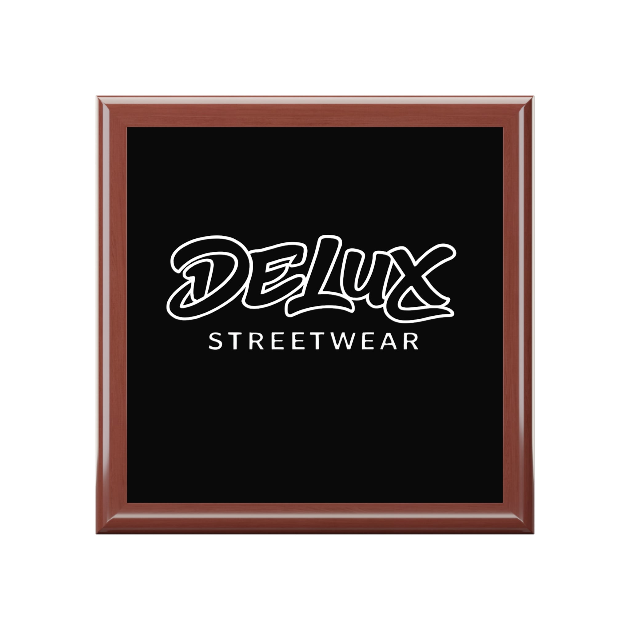 Jewelry Box — Deluxe Streetwear Black Keepsake Box
