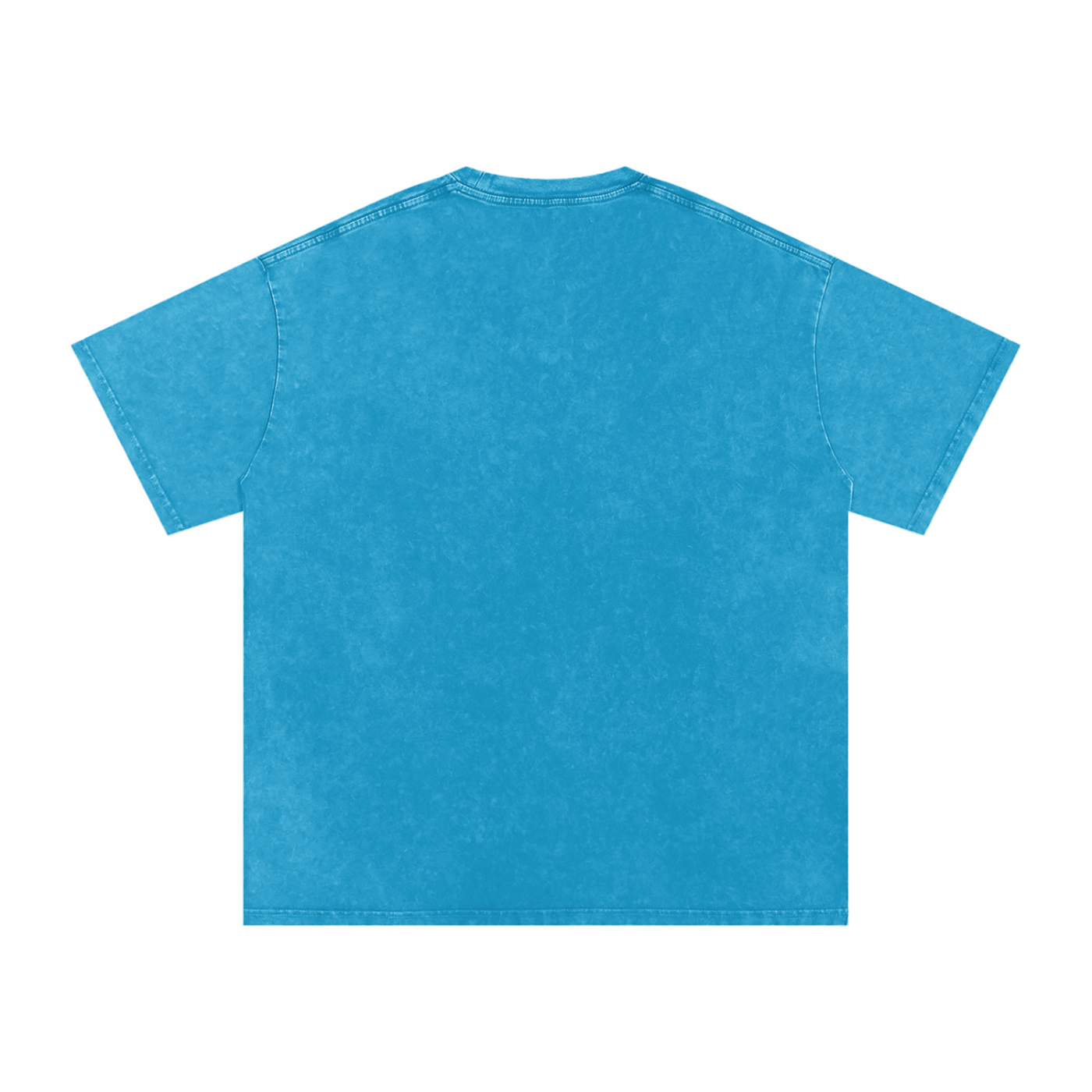 DeLuX Solitary Snow Washed Oversized Cotton T-Shirt