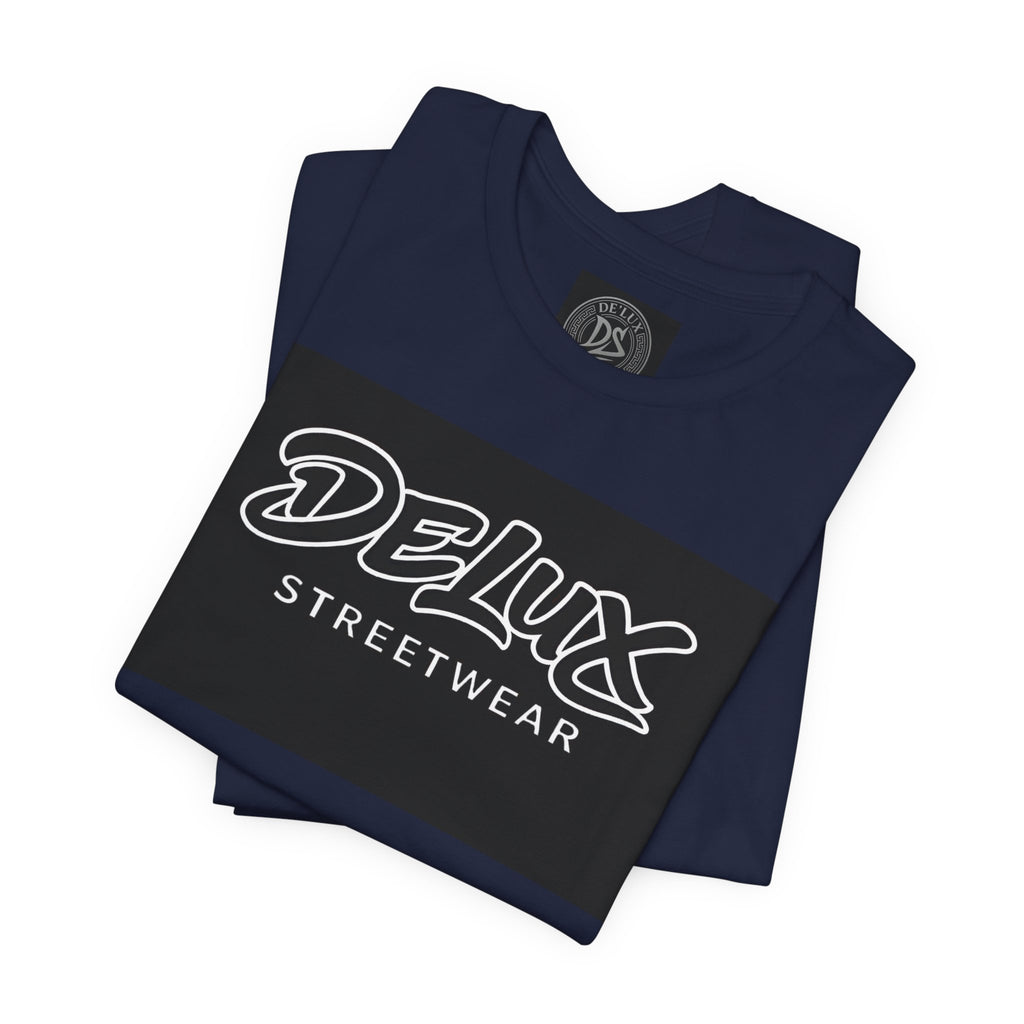 Streetwear Logo T-Shirt — "De'Lux Streetwear" Graphic Tee