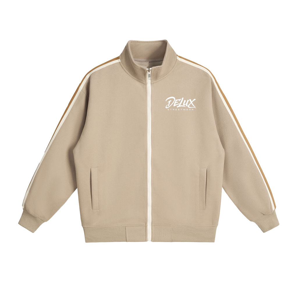 DeLuX Side-Stripe Stand Collar  Jacket