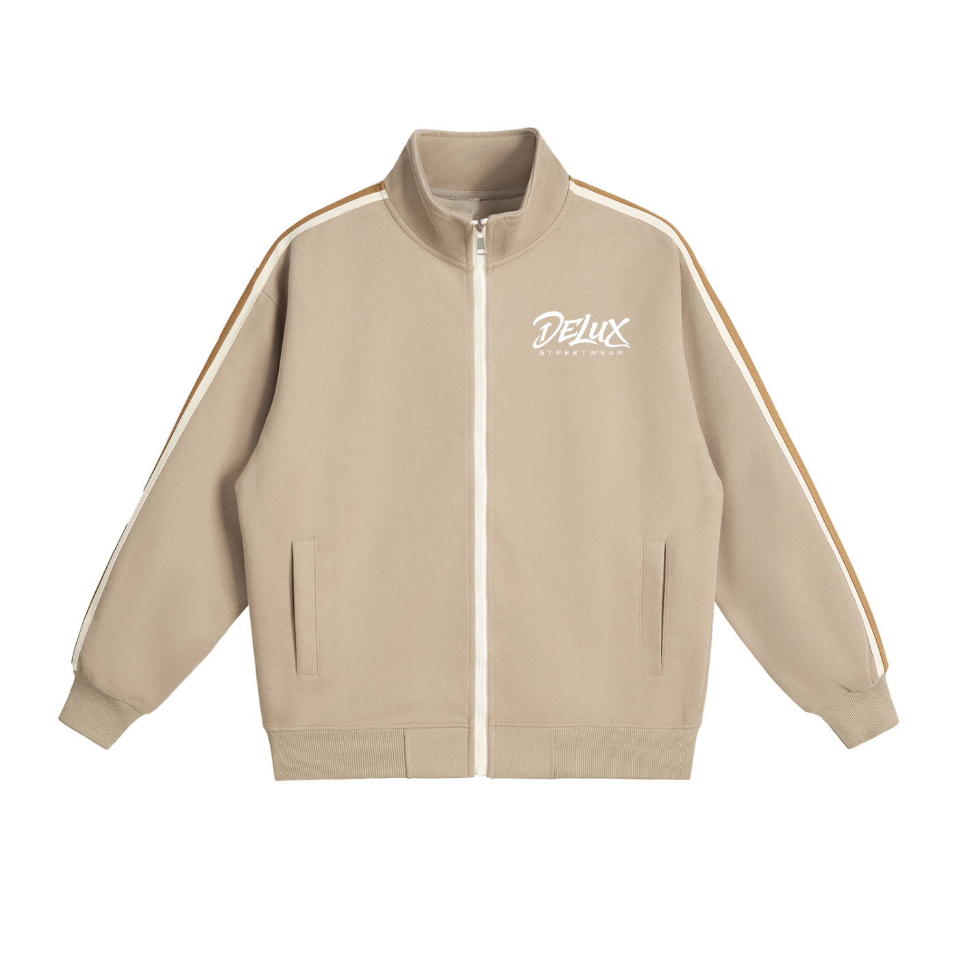 DeLuX Side-Stripe Stand Collar  Jacket