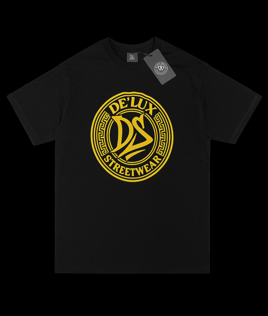 DE’LUX Streetwear Black/Yellow T-Shirt