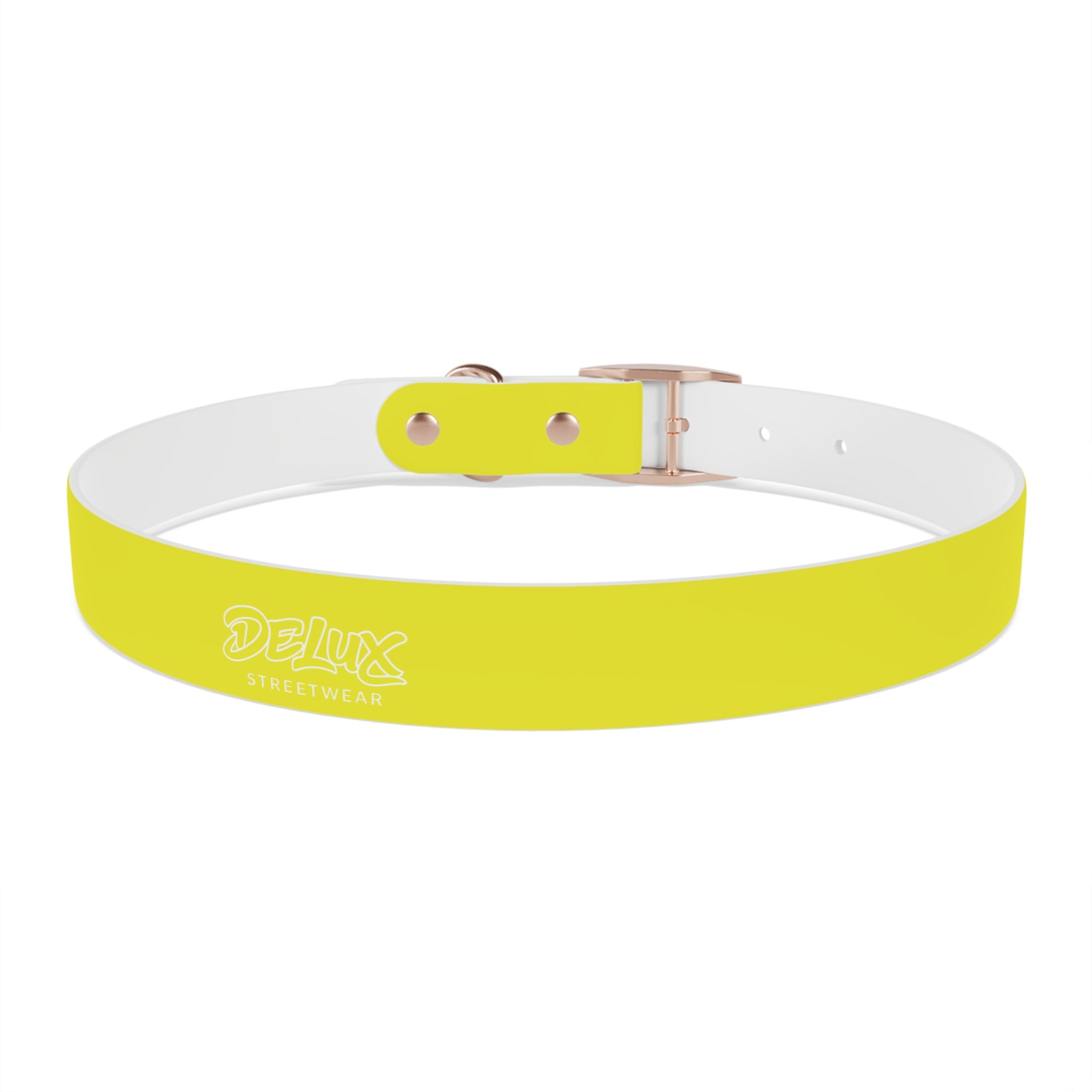 Neon Yellow Reflective Dog Collar — High-Visibility Safety Collar for Pets