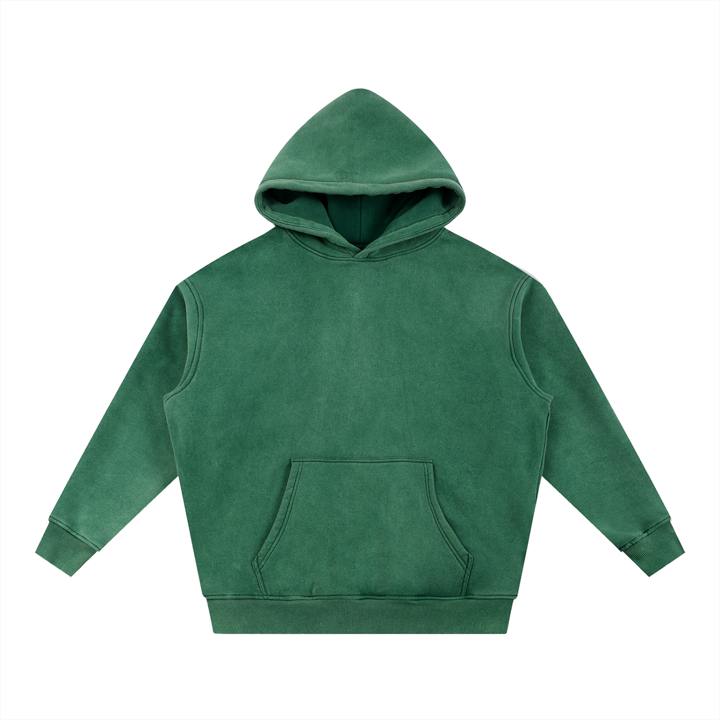 DeLuX Snow Wash Fleece Oversize Hoodie