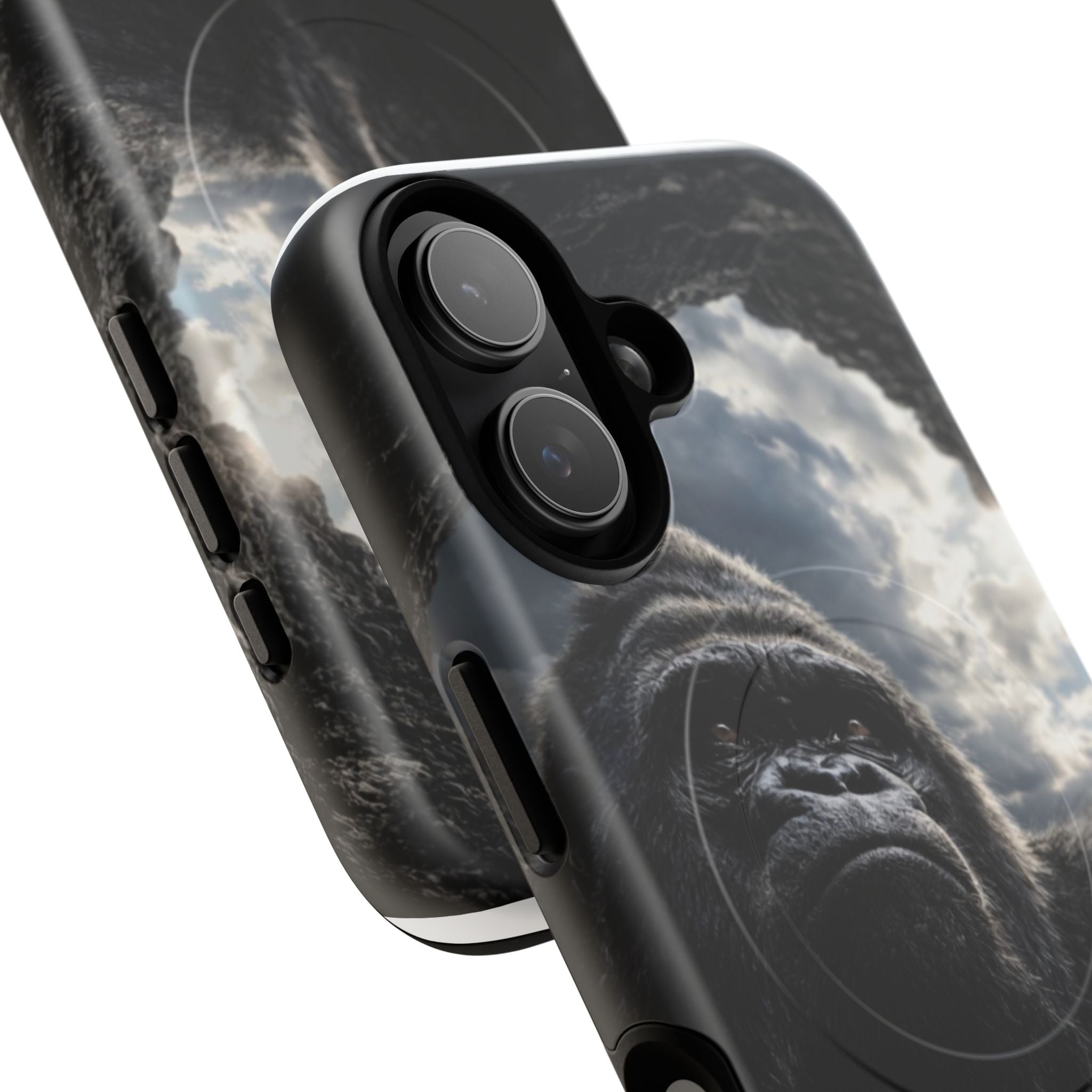 DeLUX Gorilla Portrait Tough Magnetic Phone Case — Rugged Magnetic iPhone Cover