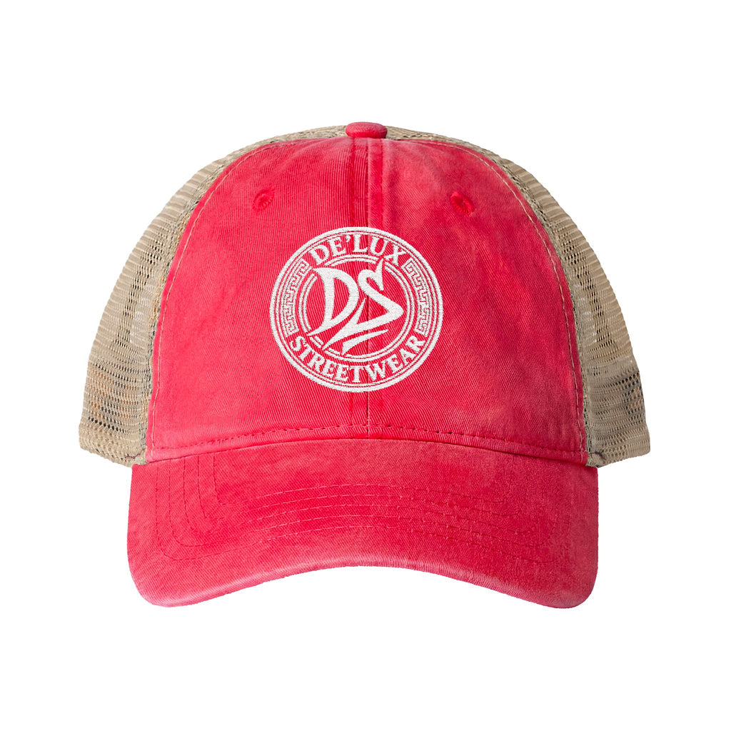 Women's Washed Mesh-Back Cap