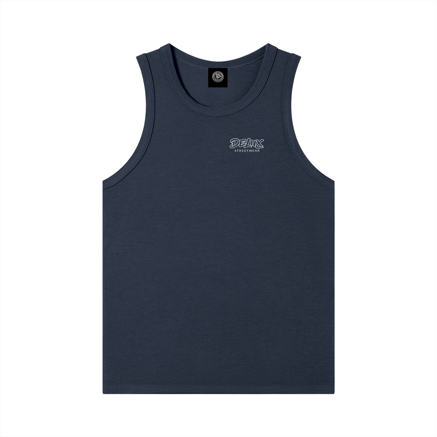 DeLuX Men's Heavyweight Ribbed Tank Top