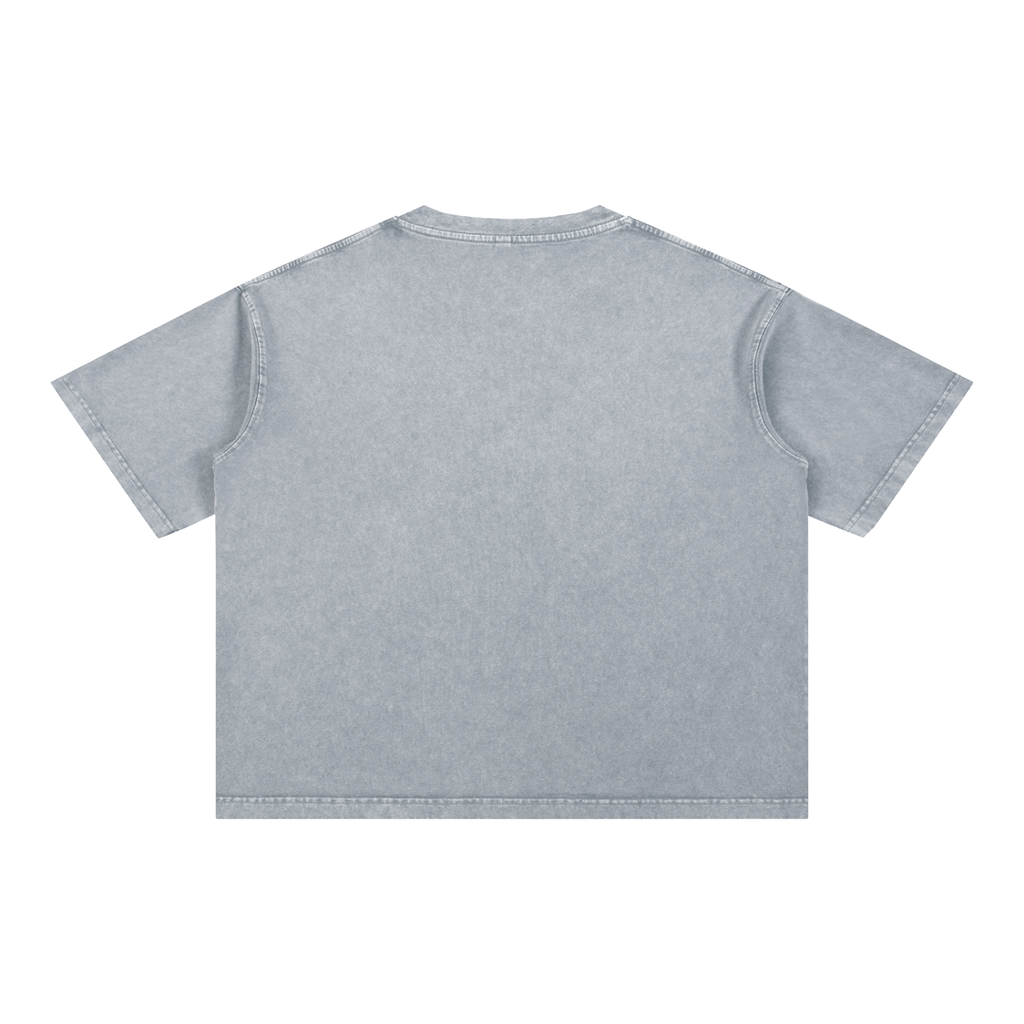 DeLuX Mineral Wash Boxy Cotton T-Shirt