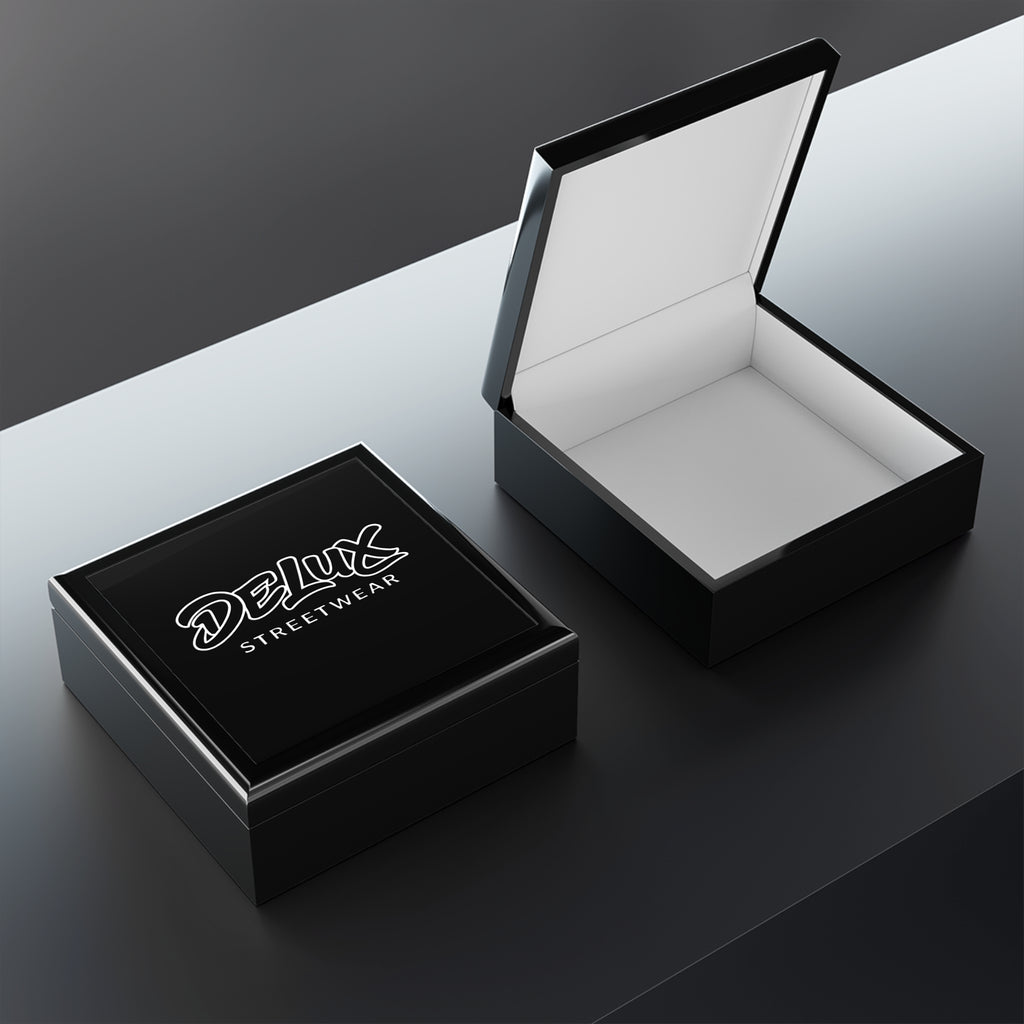 Jewelry Box — Deluxe Streetwear Black Keepsake Box