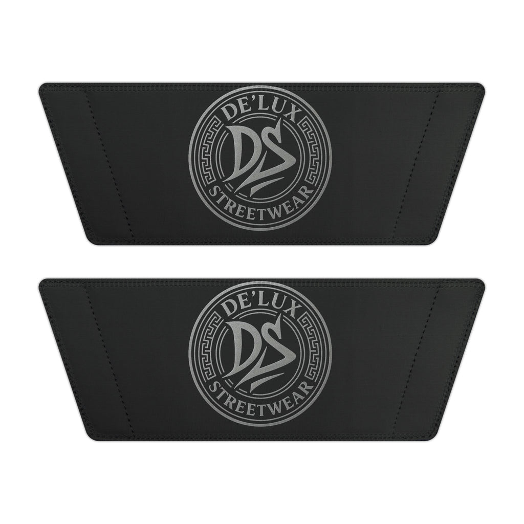 Men's Removable-Strap Slide Sandals — Black Logo Comfort Slides