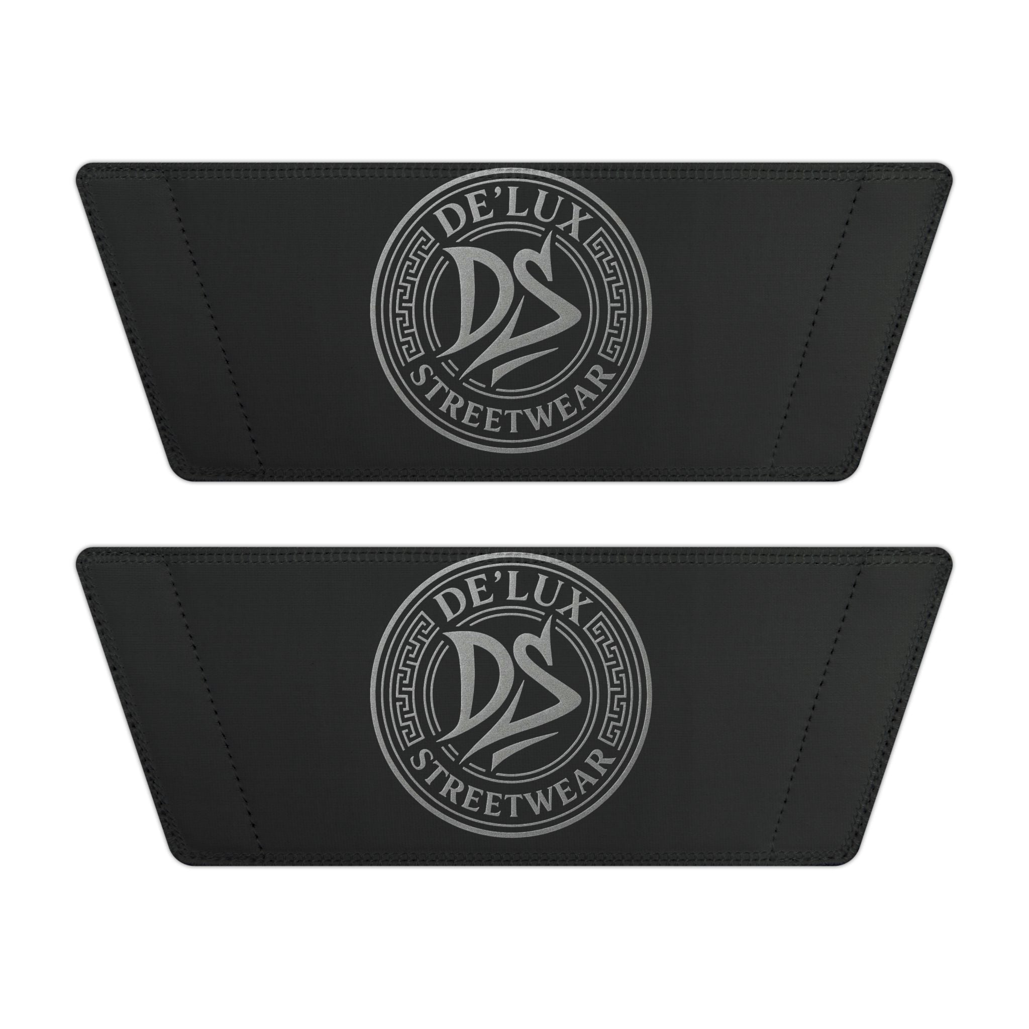 Men's Removable-Strap Slide Sandals — Black Logo Comfort Slides