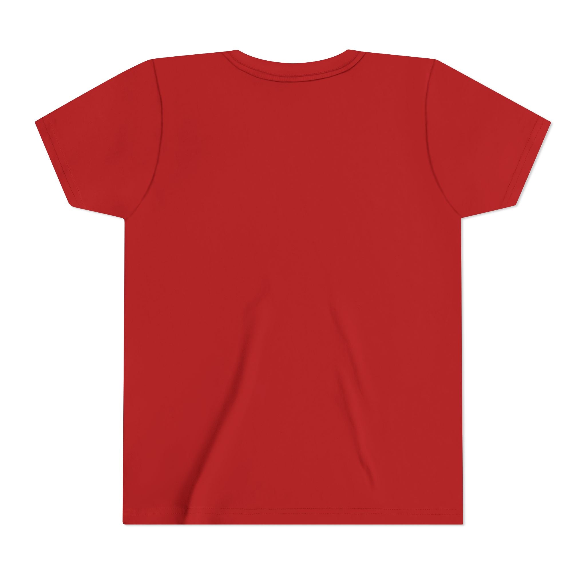 Youth Tee - "LOVE" Patriotic American Flag Design (Fourth of July Kids Shirt)