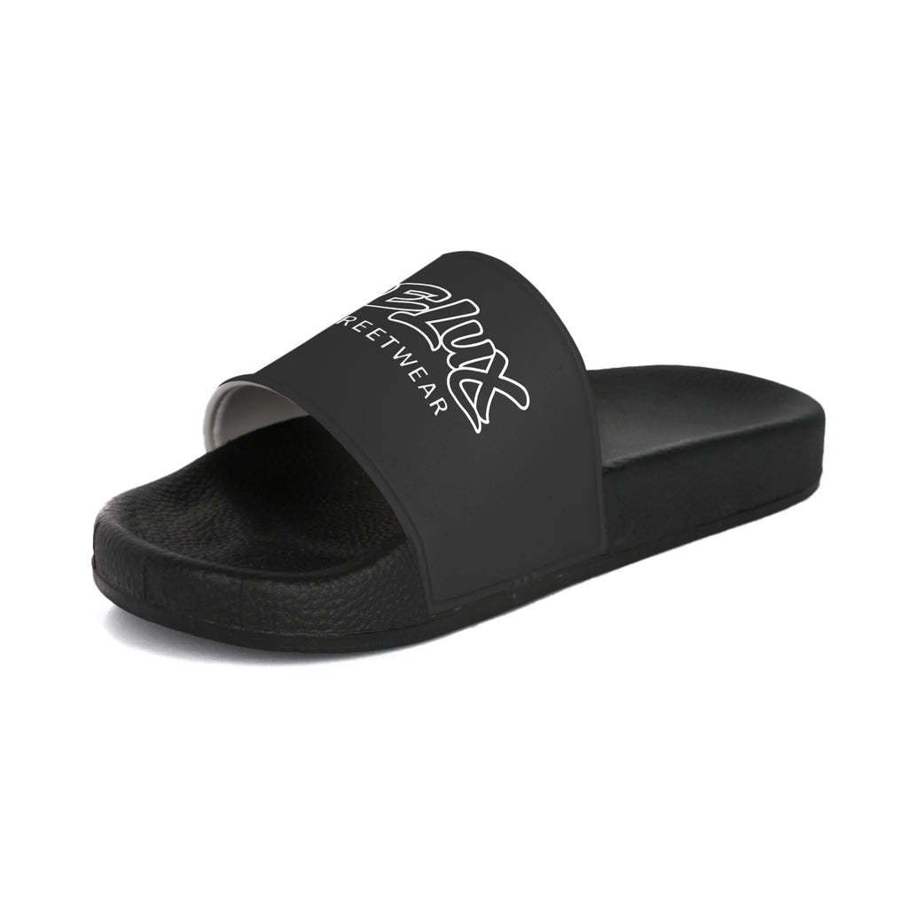 Women's Slide Sandals — DELUX Streetwear Logo Pool Slides