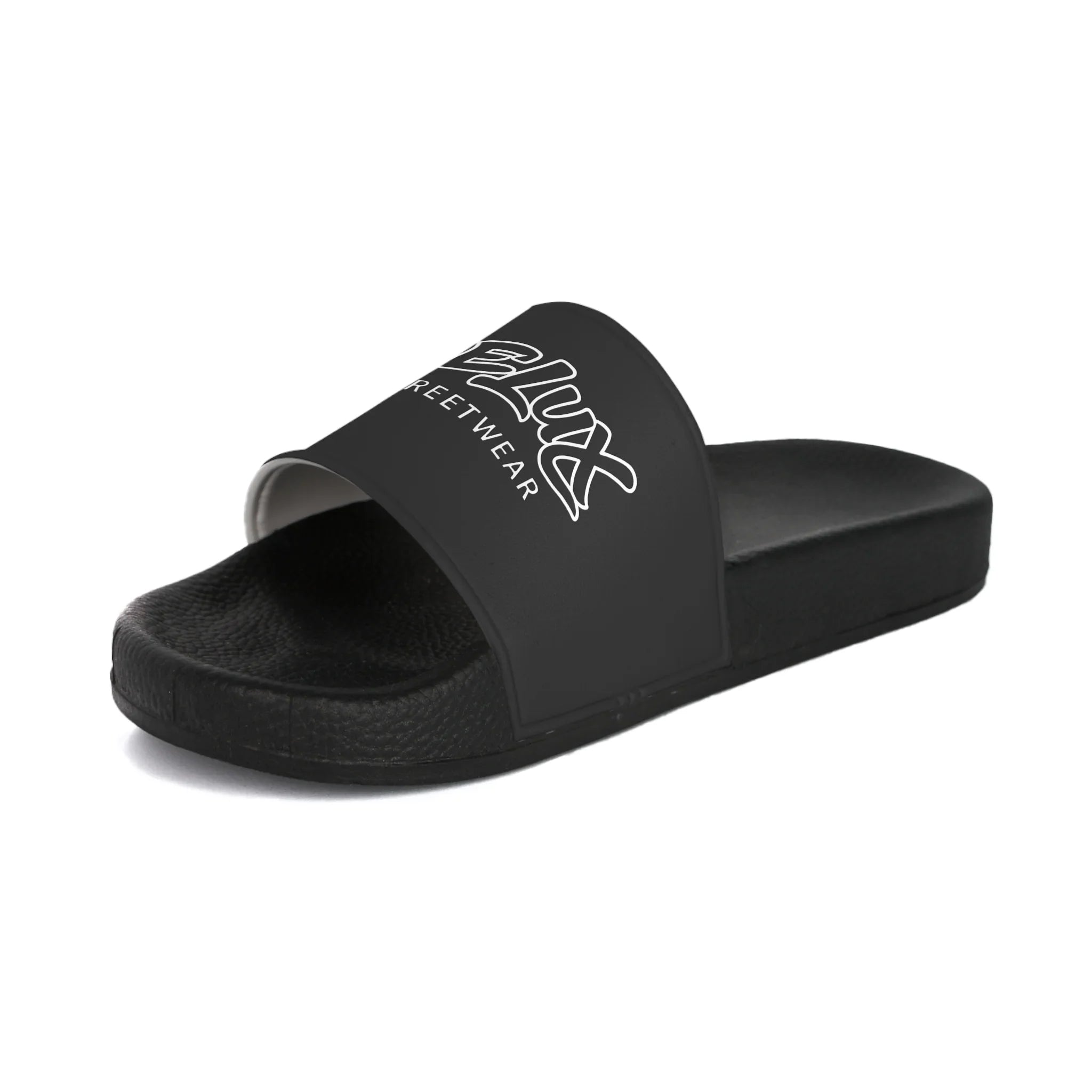Women's Slide Sandals — DELUX Streetwear Logo Pool Slides