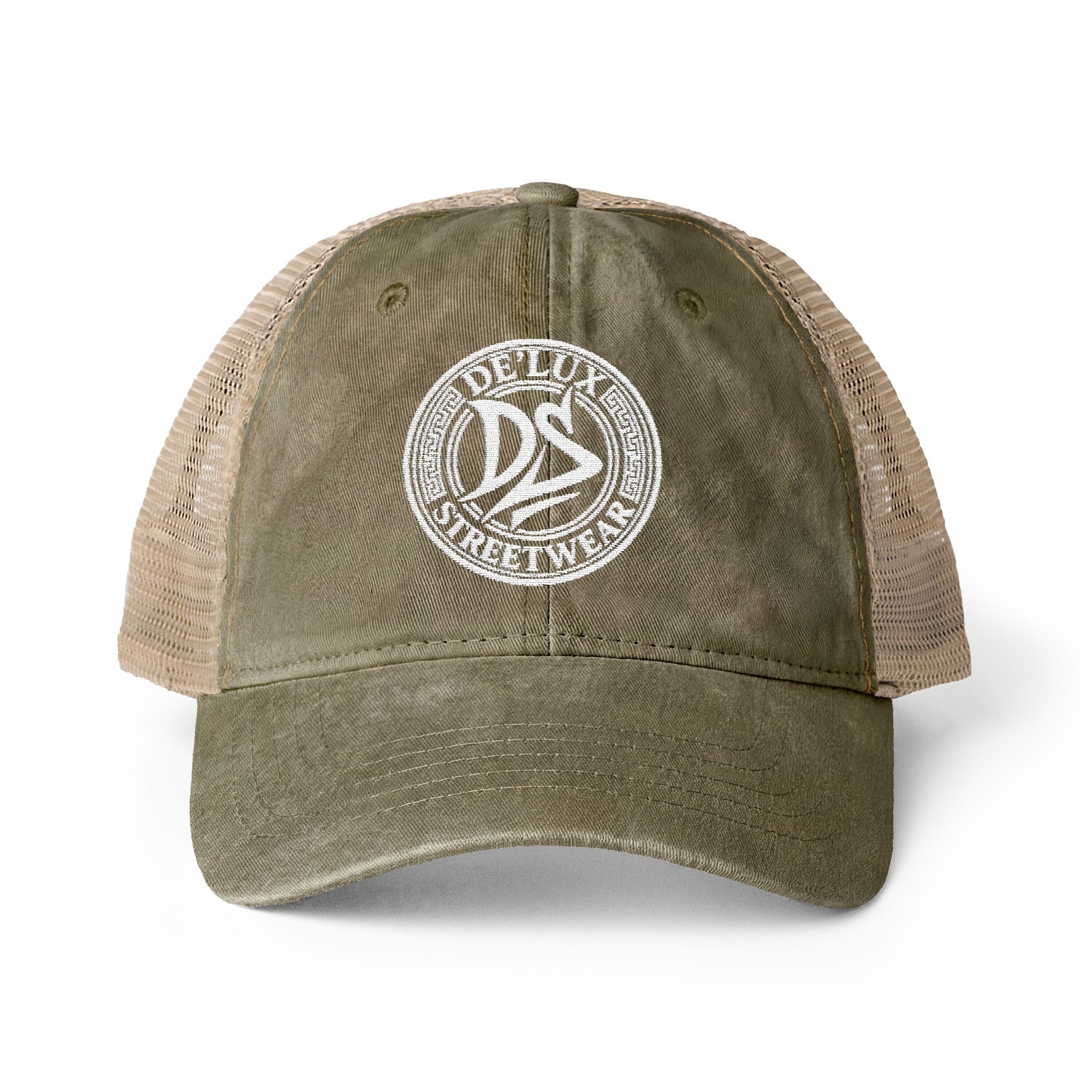 Women's Washed Mesh-Back Cap