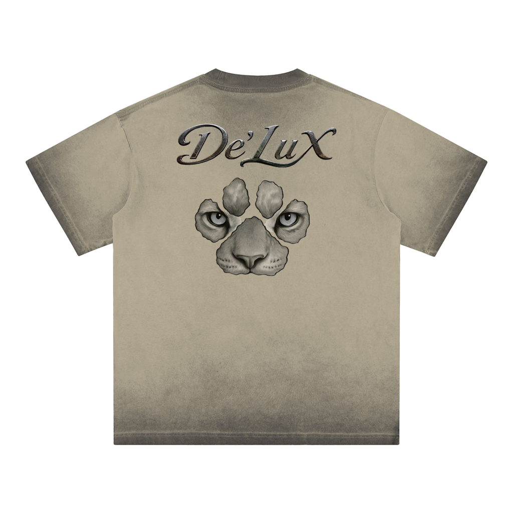 DeLuX Reverse Dyed Loose Cotton T-Shirt