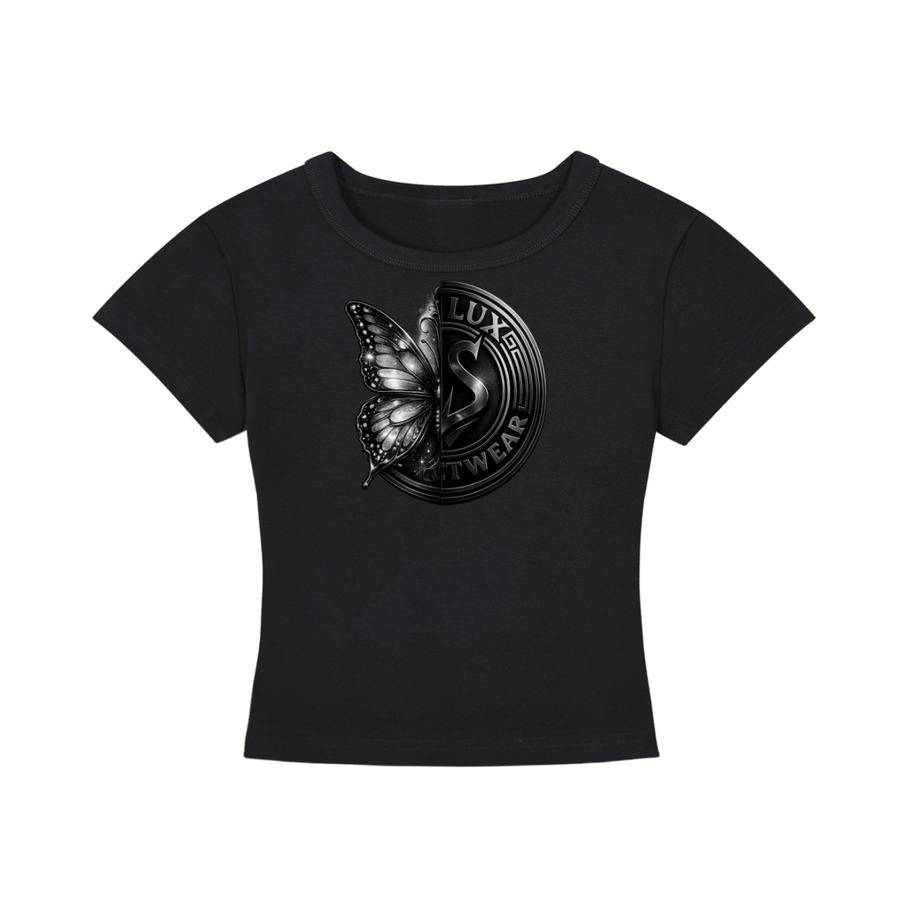 DeLuX Butterfly Women's Cropped T-Shirt