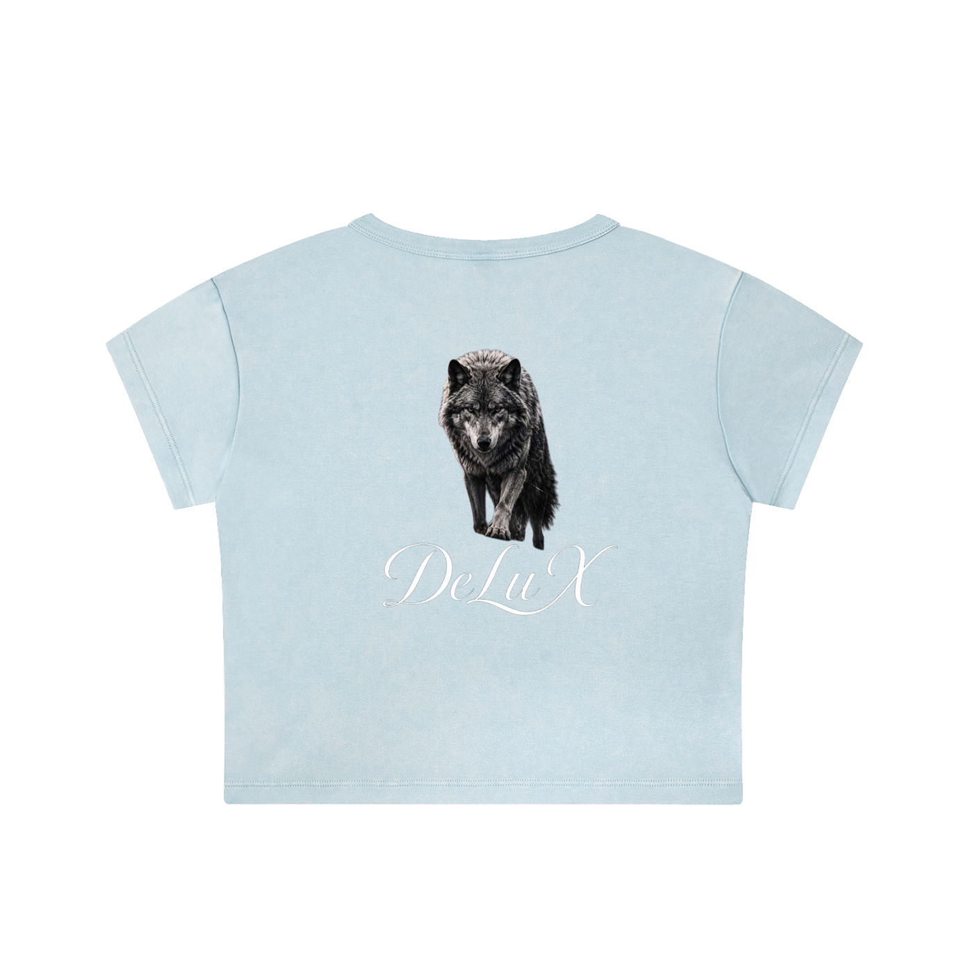 Snow Washed Crop Top