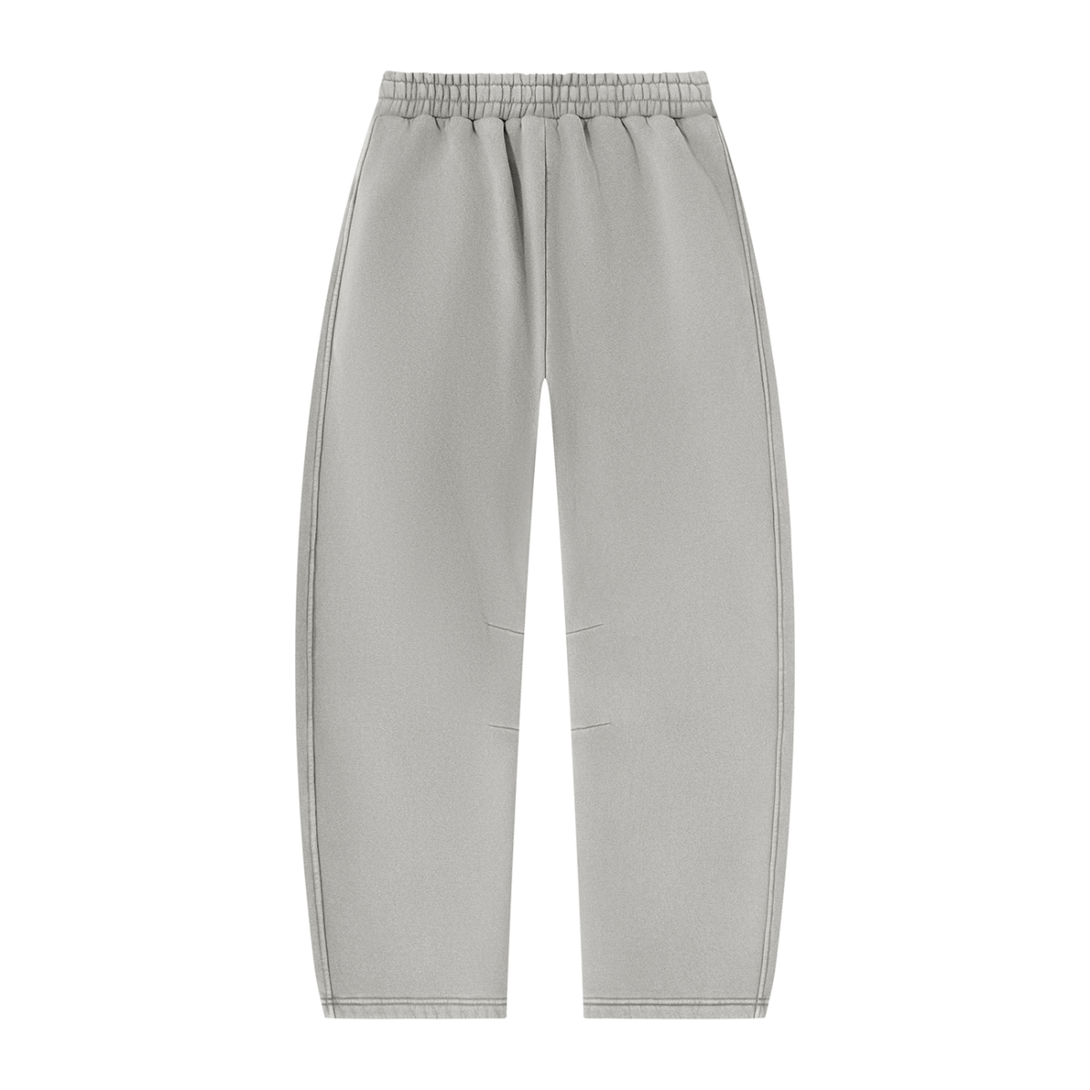 DeLuX  Vintage Wash Barrel Leg Fleece Sweatpants