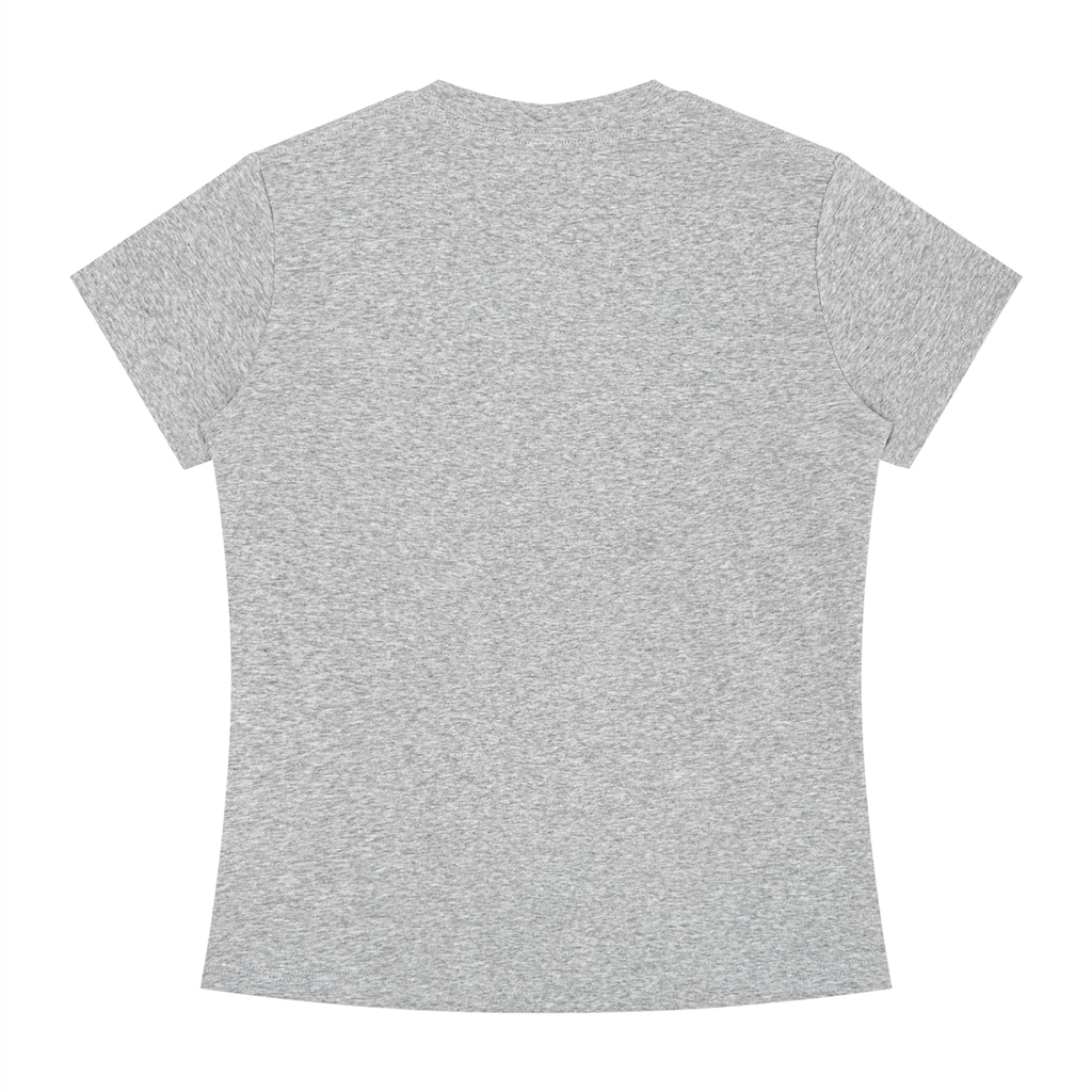 DeLuX Women's Slim Fit Crewneck T-Shirt