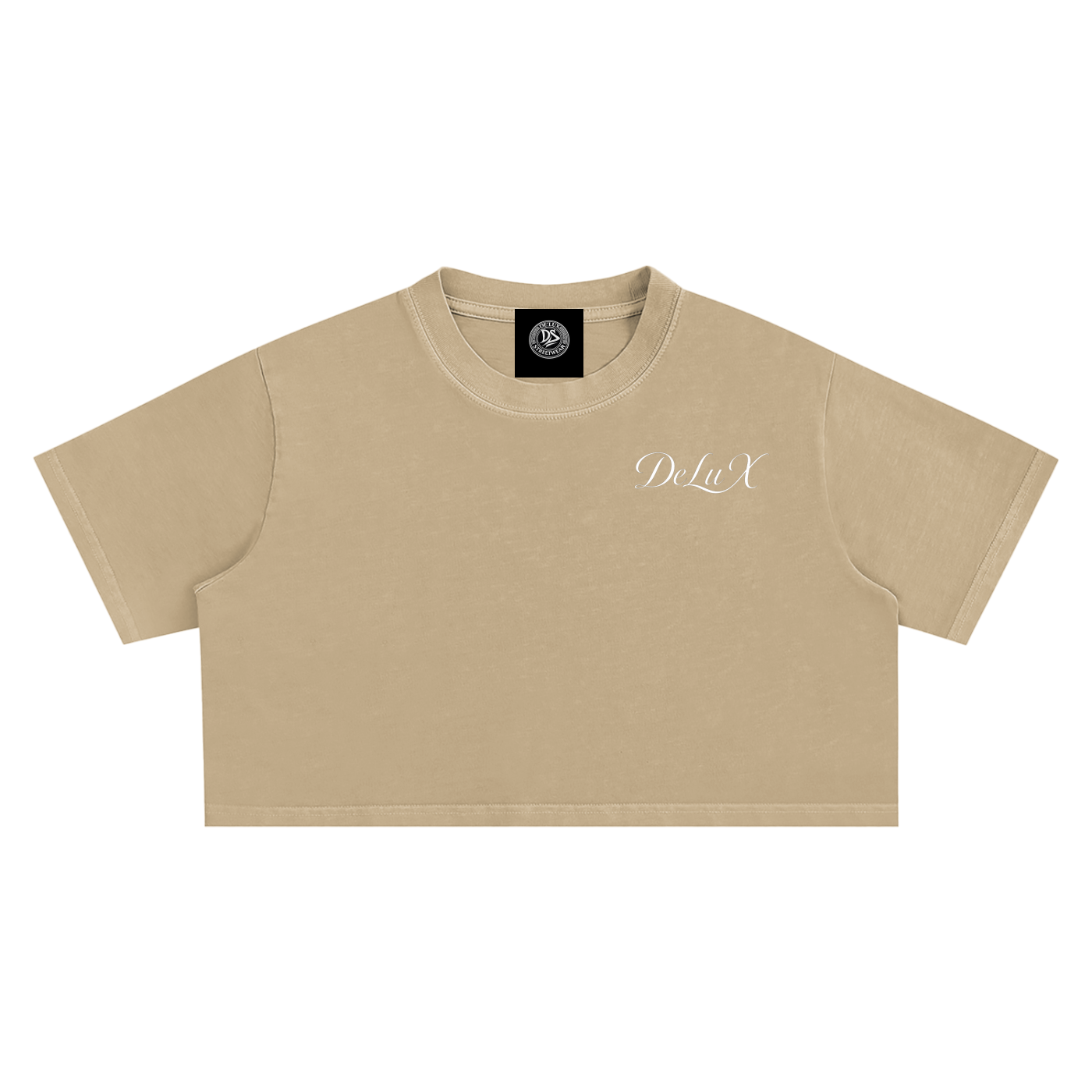 Snow Washed Crop Top