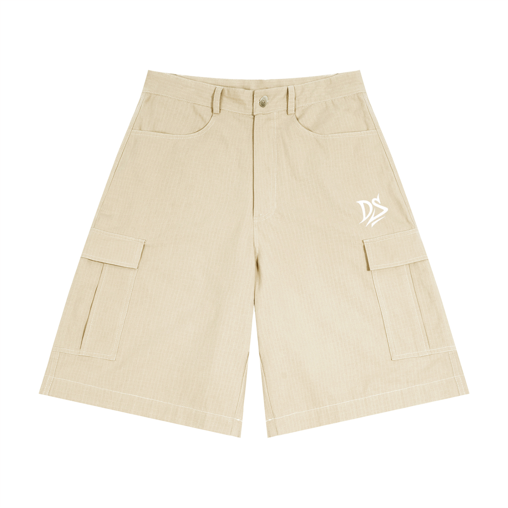 Unisex Woven Cargo Shorts