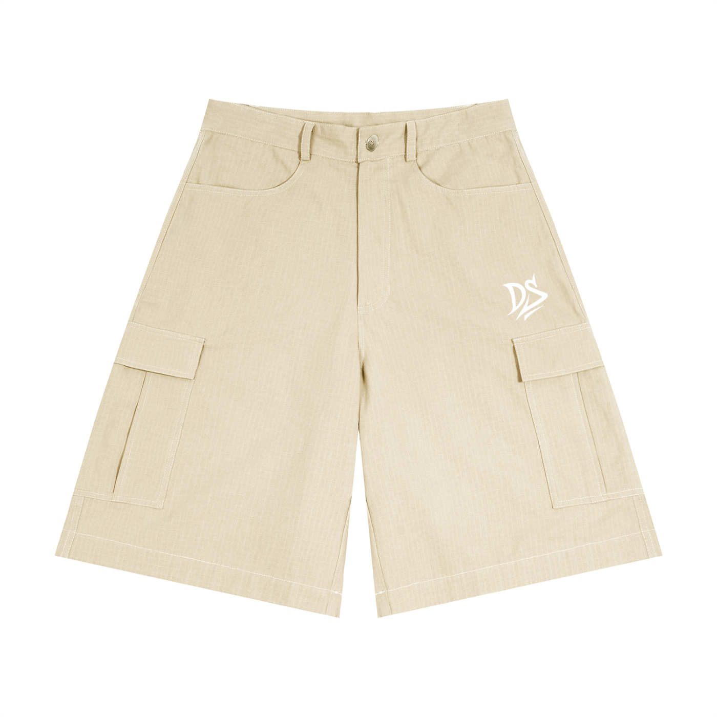 Unisex Woven Cargo Shorts