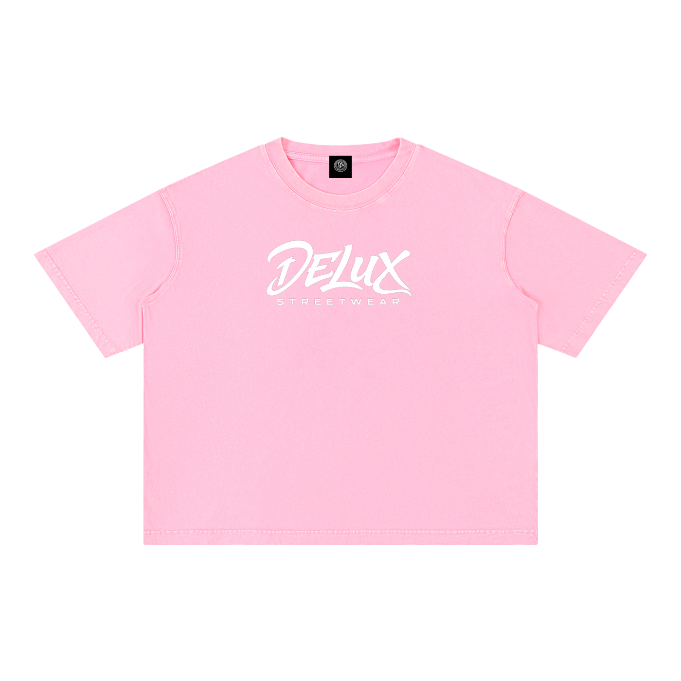 DeLuX Mineral Wash Boxy Cotton T-Shirt