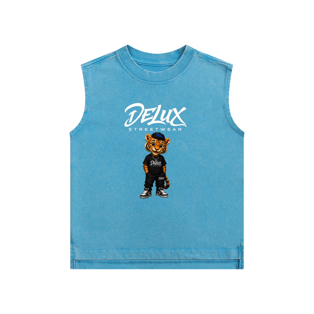 DeLuX Cartoon Snow Washed Kids' Tank Top