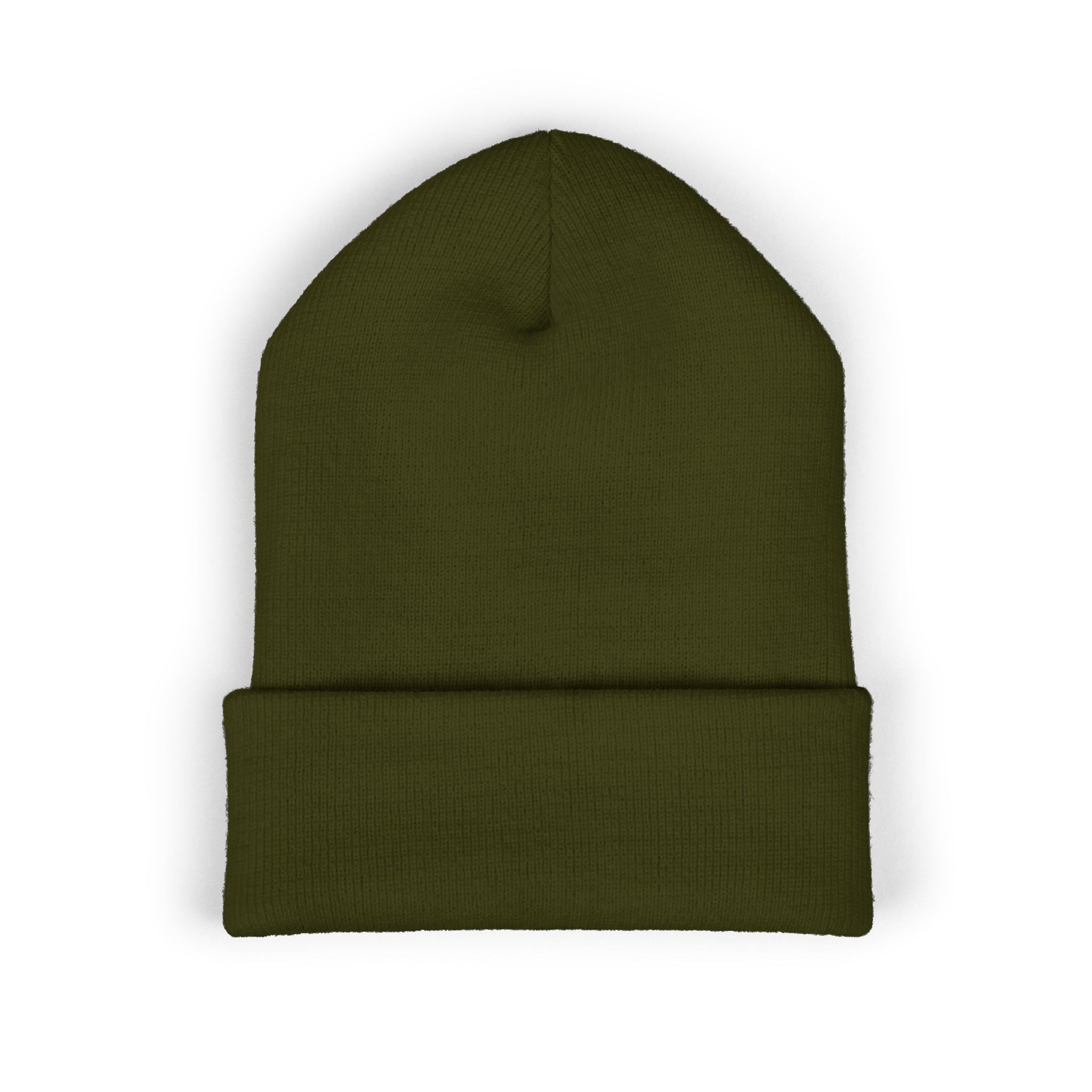 Delux Streetwear Embroidered Cuffed Beanie — Bold Knit Hat