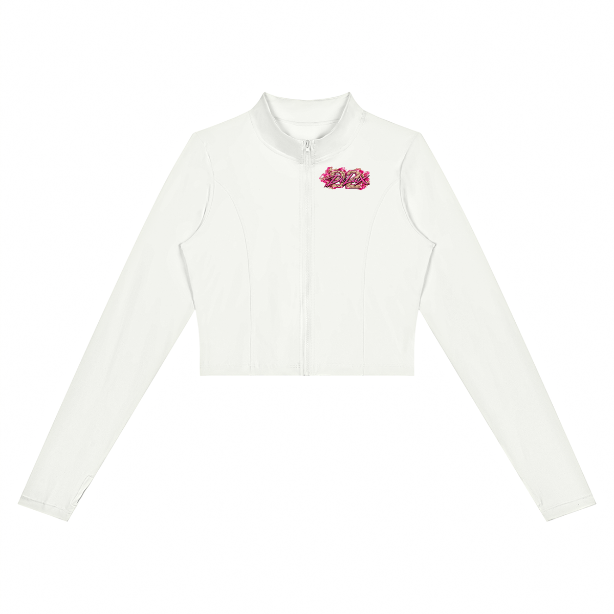 DeLuX Women’s Crop Yoga Sports Jacket