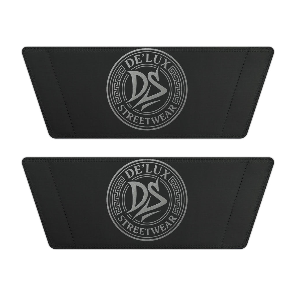 Men's Removable-Strap Slide Sandals — Black Logo Comfort Slides
