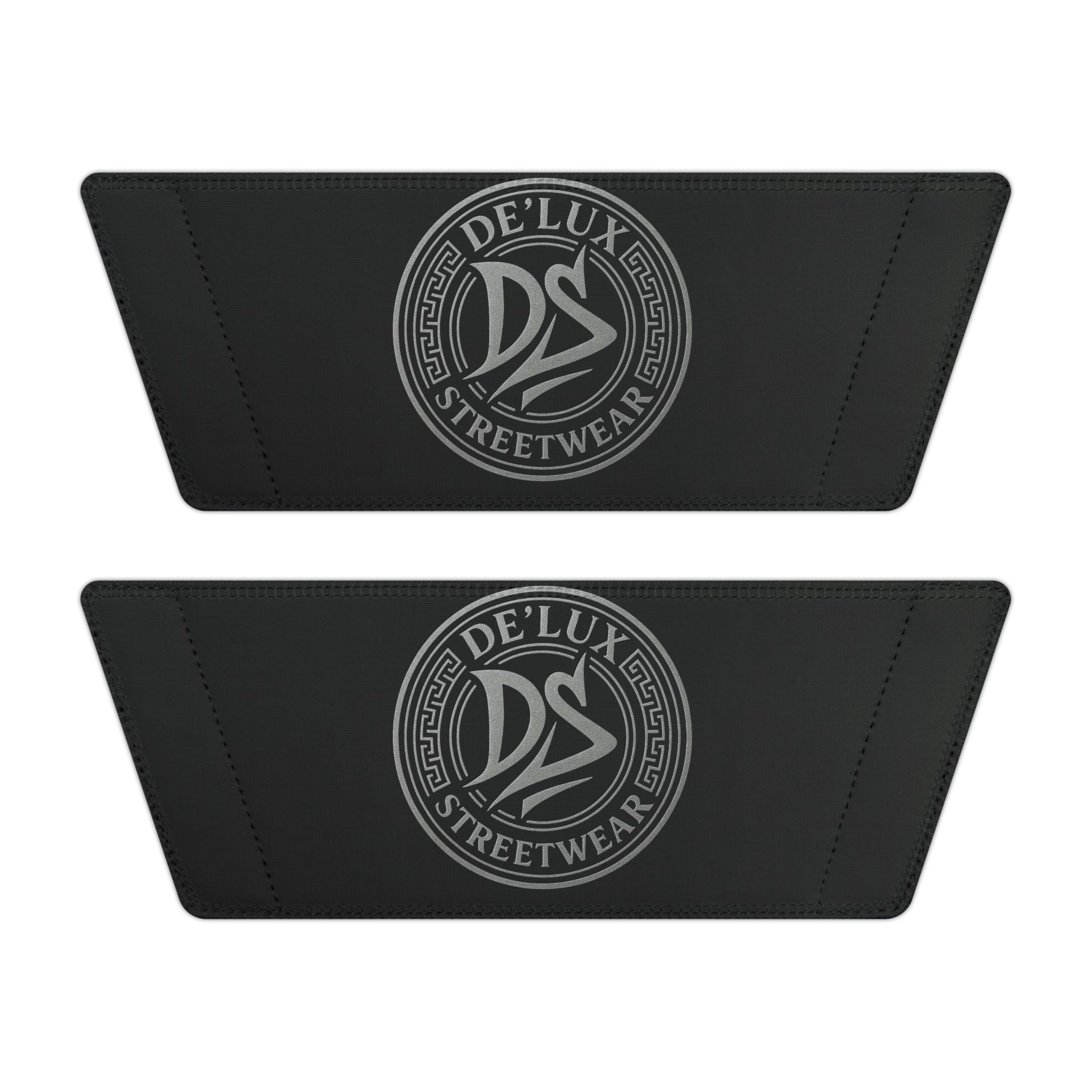 Men's Removable-Strap Slide Sandals — Black Logo Comfort Slides