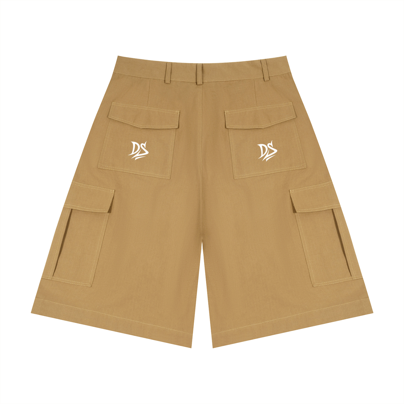 Unisex Woven Cargo Shorts