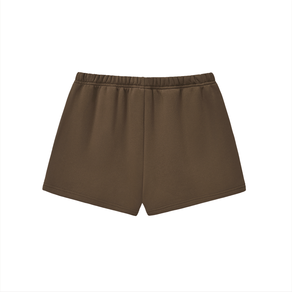 DeLuX Women Fleece Drawstring Sweatshorts