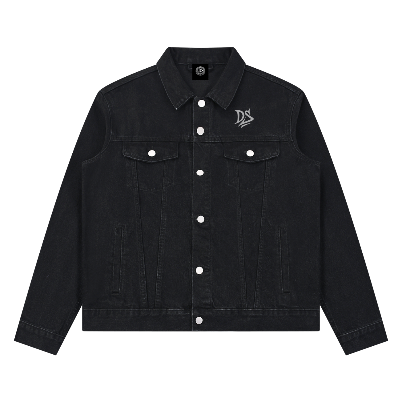 Unisex Vintage Wash Denim Jacket