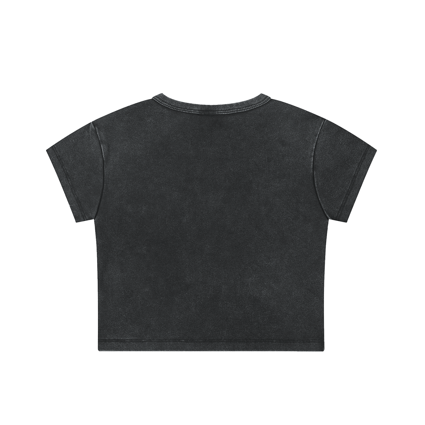 DeLuX Snow Washed Crop Top