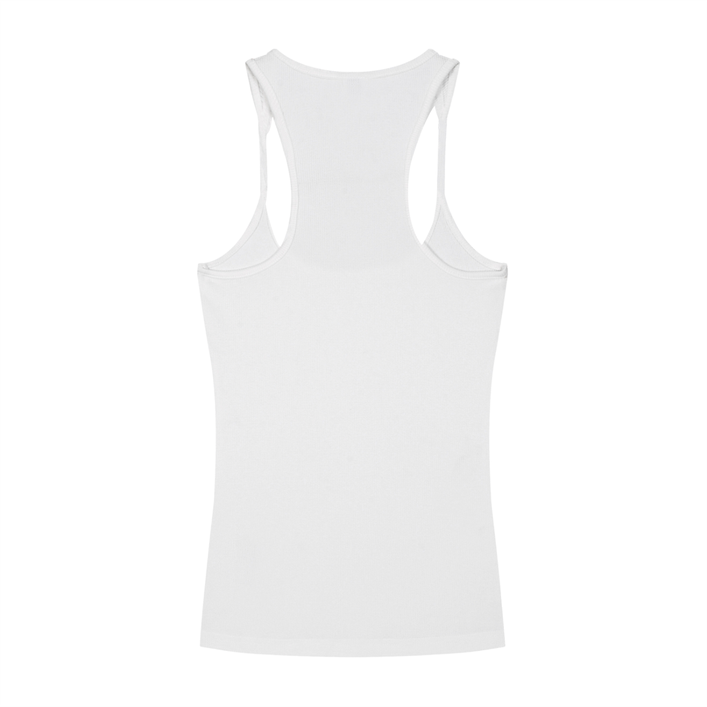 DeLuX Slim Fit Ribbed Racerback Tank Top