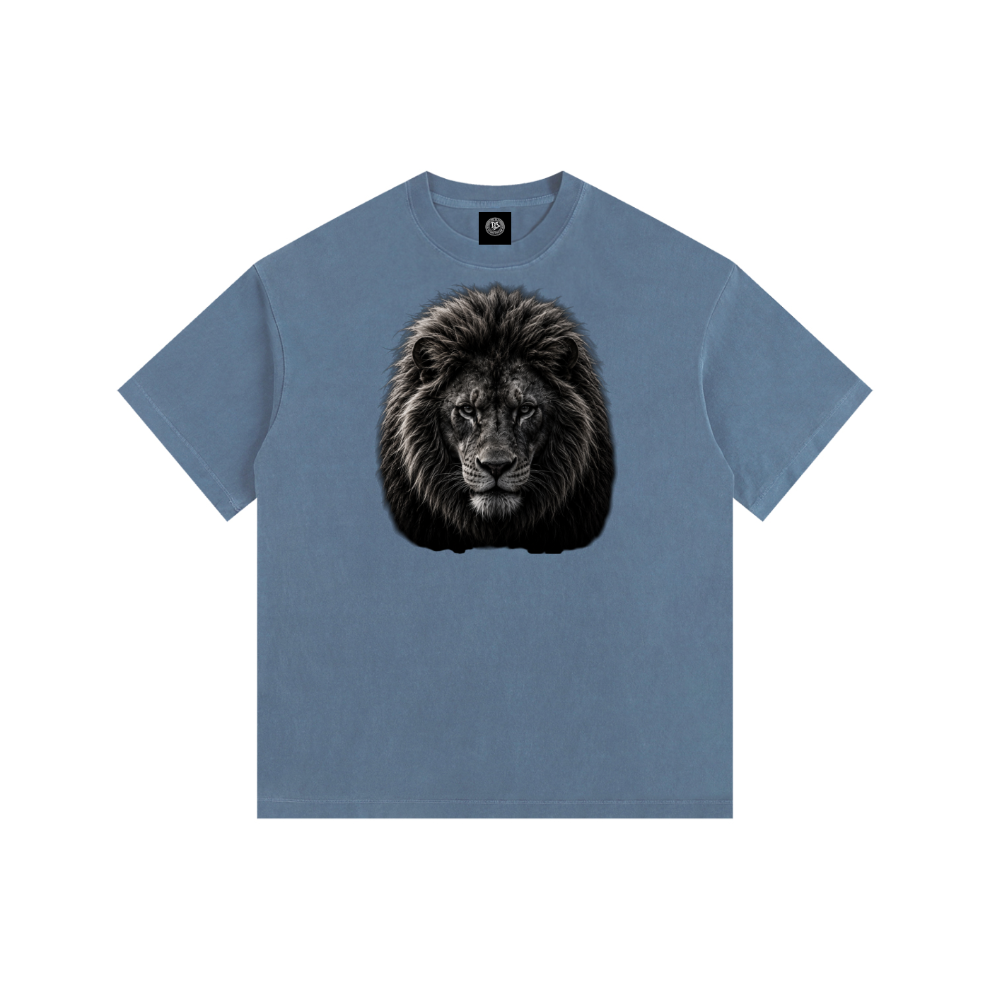 KING II Vintage Washed Oversized Cotton T-Shirt