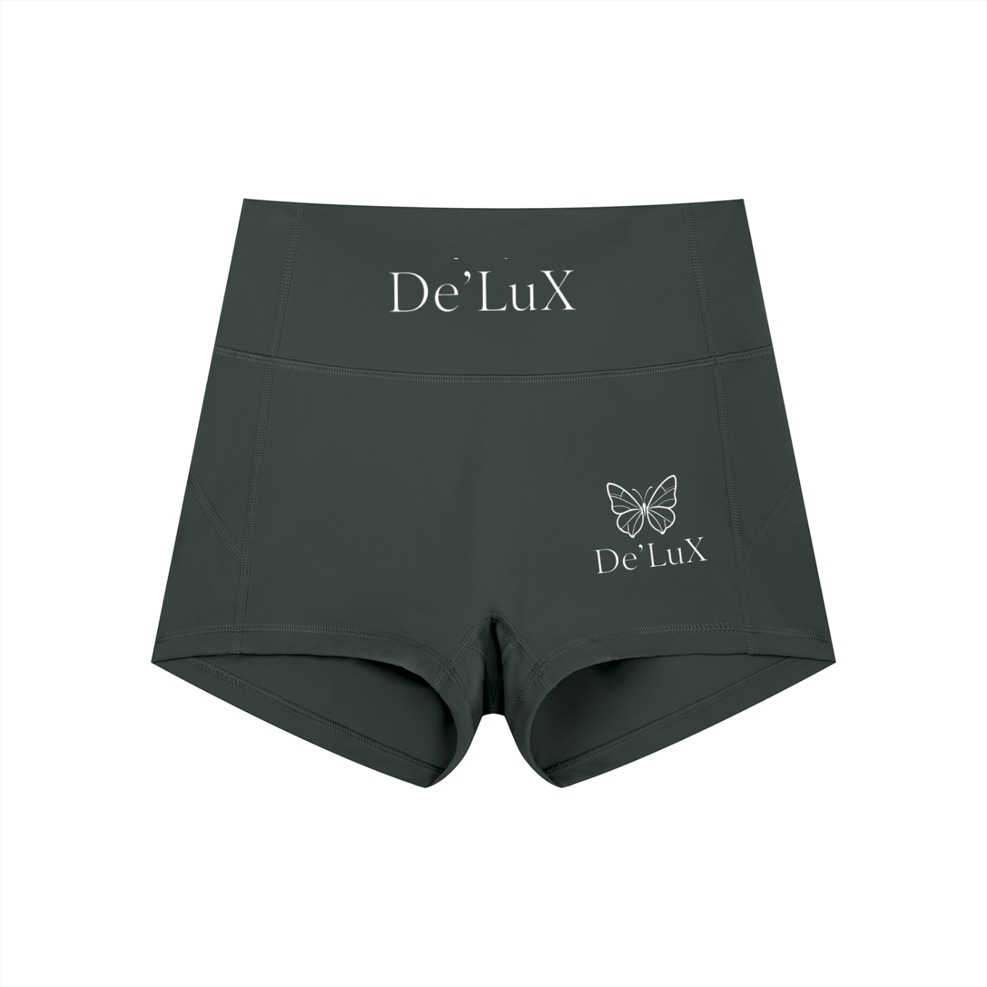 DeLuX Women’s High-Waist Yoga Shorts