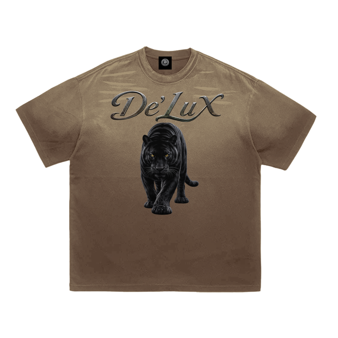 Panther Stripe Gradient Washed T-Shirt