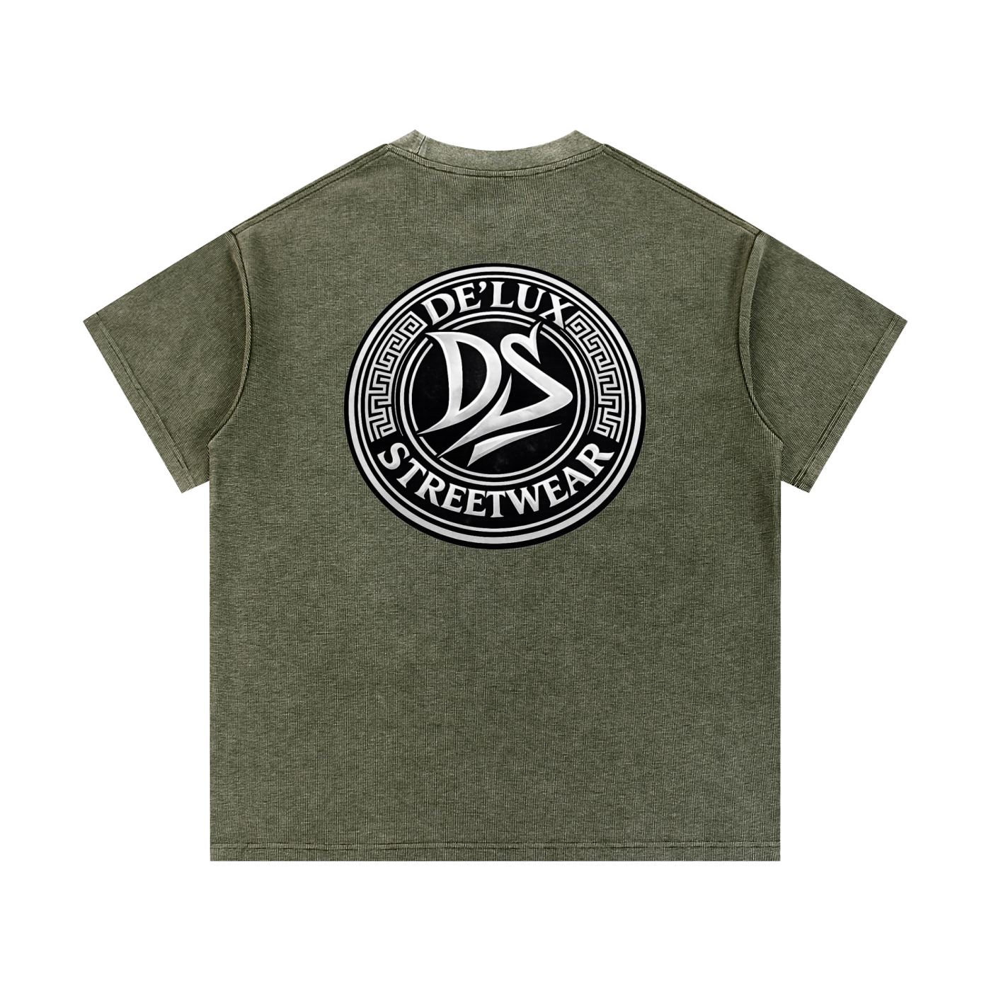 Mineral Wash Waffle Knit T-Shirt