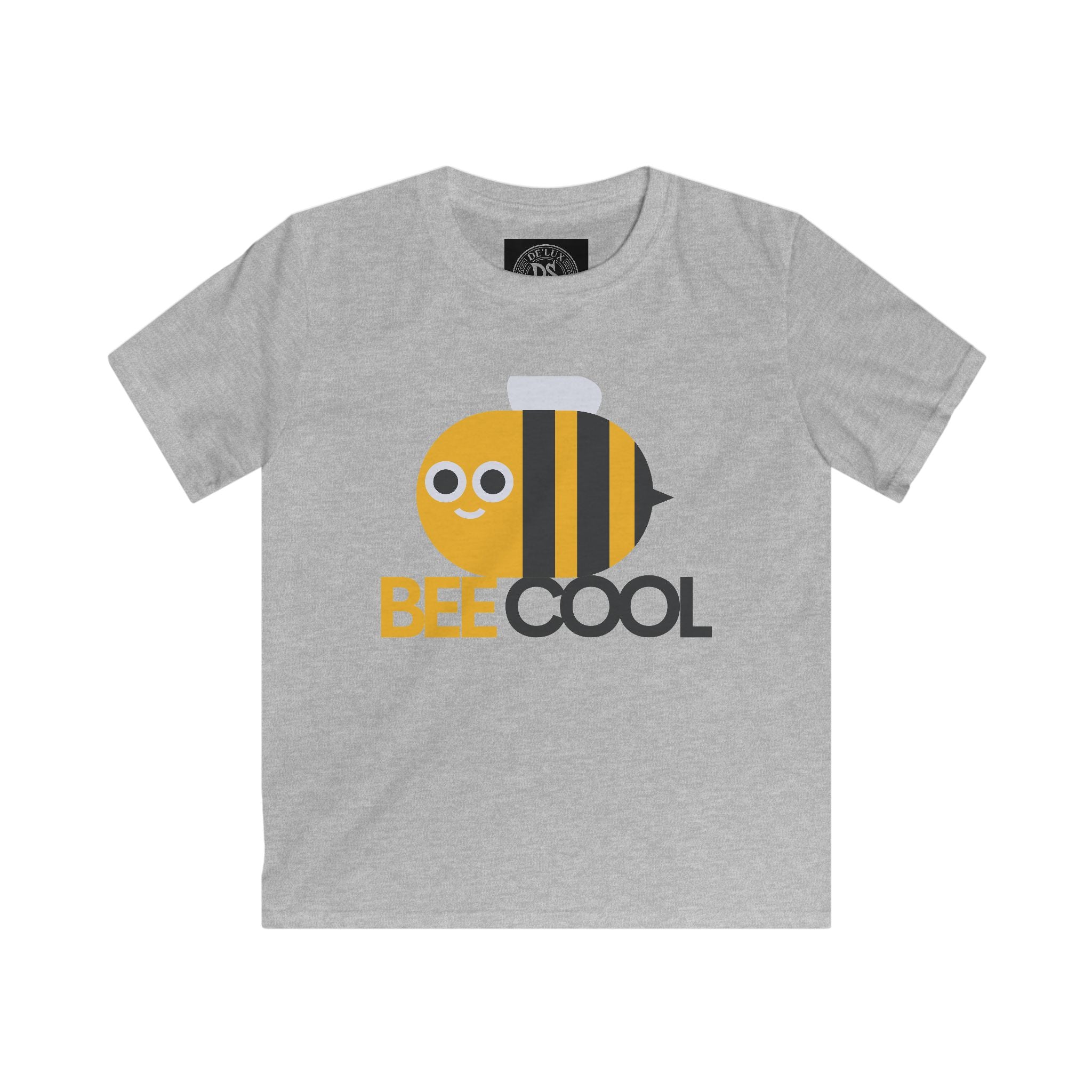 Kids Tee — 'Bee Cool' Cute Bee Graphic Shirt for Children