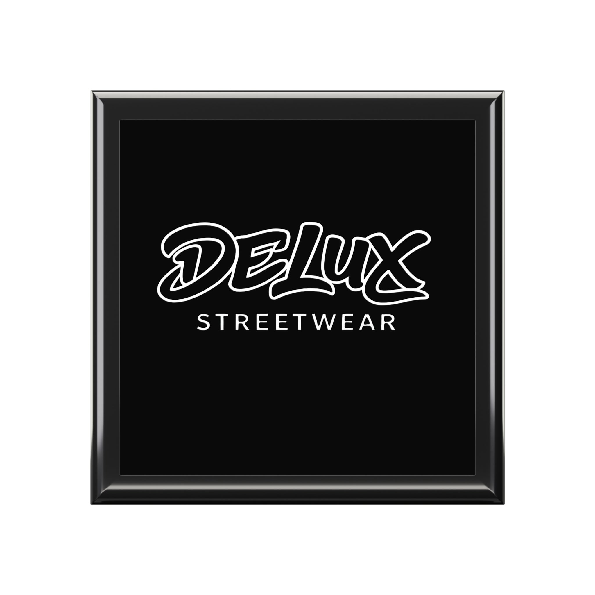 Jewelry Box — Deluxe Streetwear Black Keepsake Box